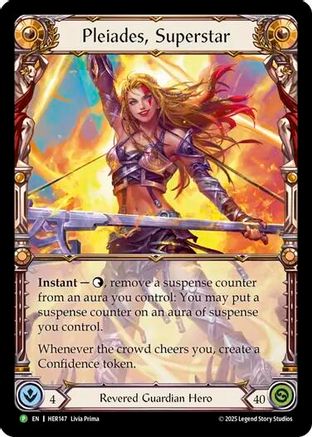 Image of Pleiades, Superstar [HER147] (Promo)  Rainbow Foil