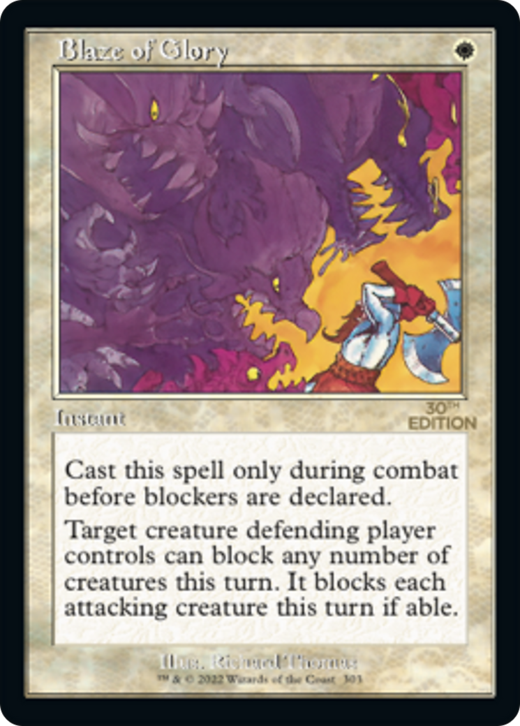 Image of Blaze of Glory (Retro) [30th Anniversary Edition]
