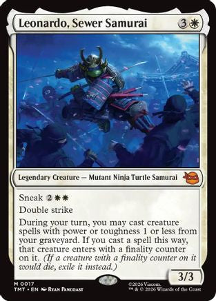 Image of Leonardo, Sewer Samurai [Teenage Mutant Ninja Turtles]