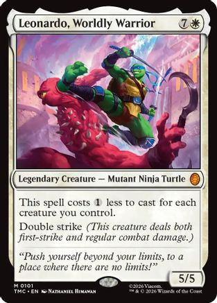Image of Leonardo, Worldly Warrior [Teenage Mutant Ninja Turtles Commander]