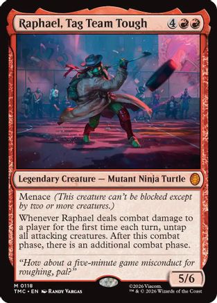 Image of Raphael, Tag Team Tough [Teenage Mutant Ninja Turtles Commander]