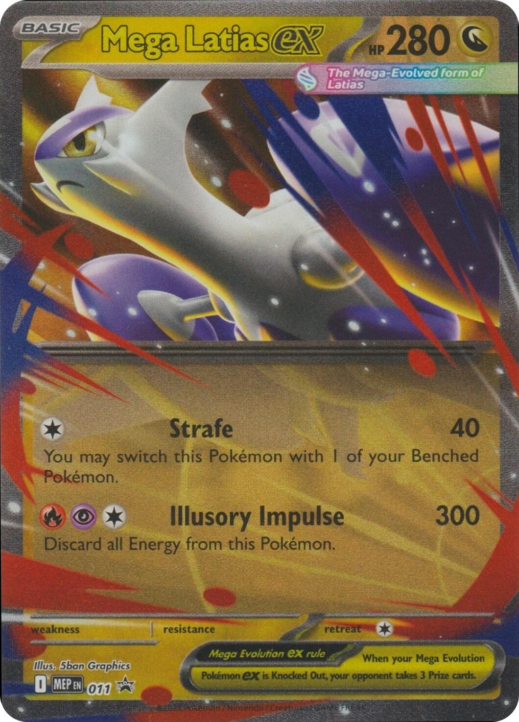 Image of Mega Latias ex (011) [Mega Evolution Promo]