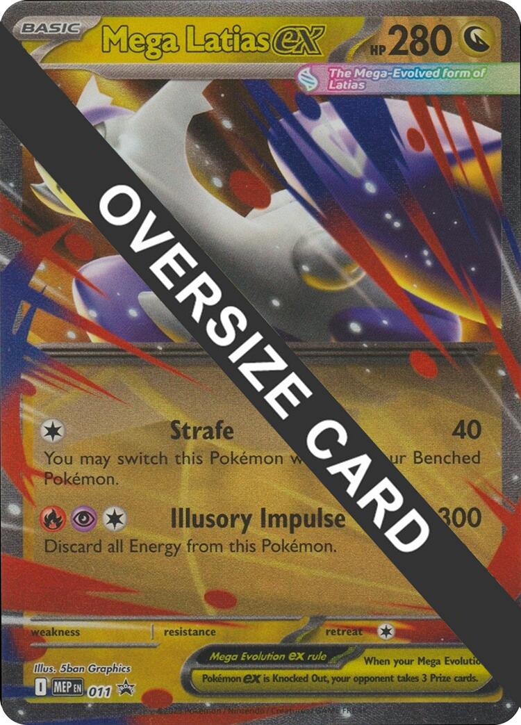 Image of Mega Latias ex (011) (Jumbo Card) [Mega Evolution Promo]