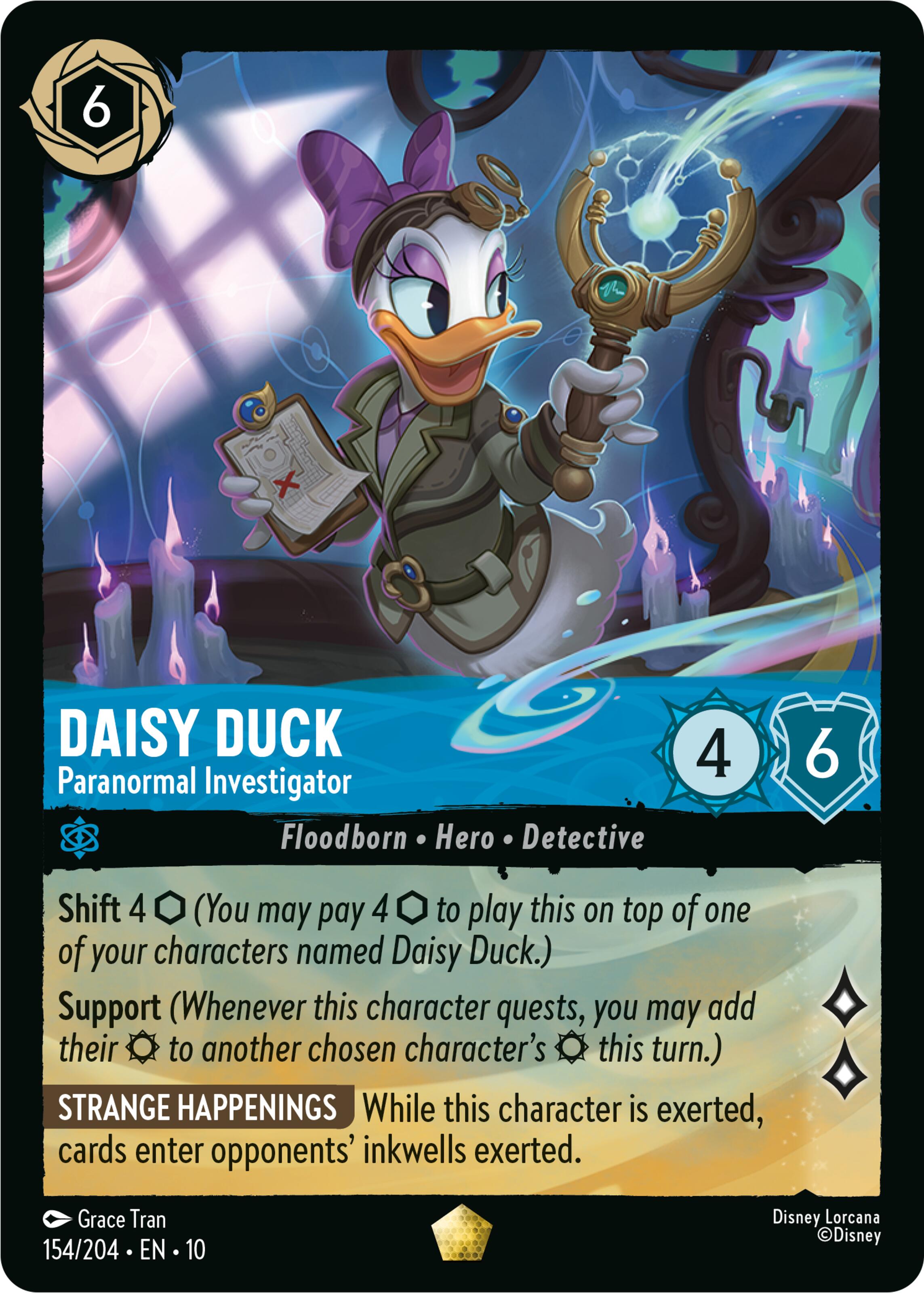 Image of Daisy Duck - Paranormal Investigator (154/204) [Whispers in the Well]