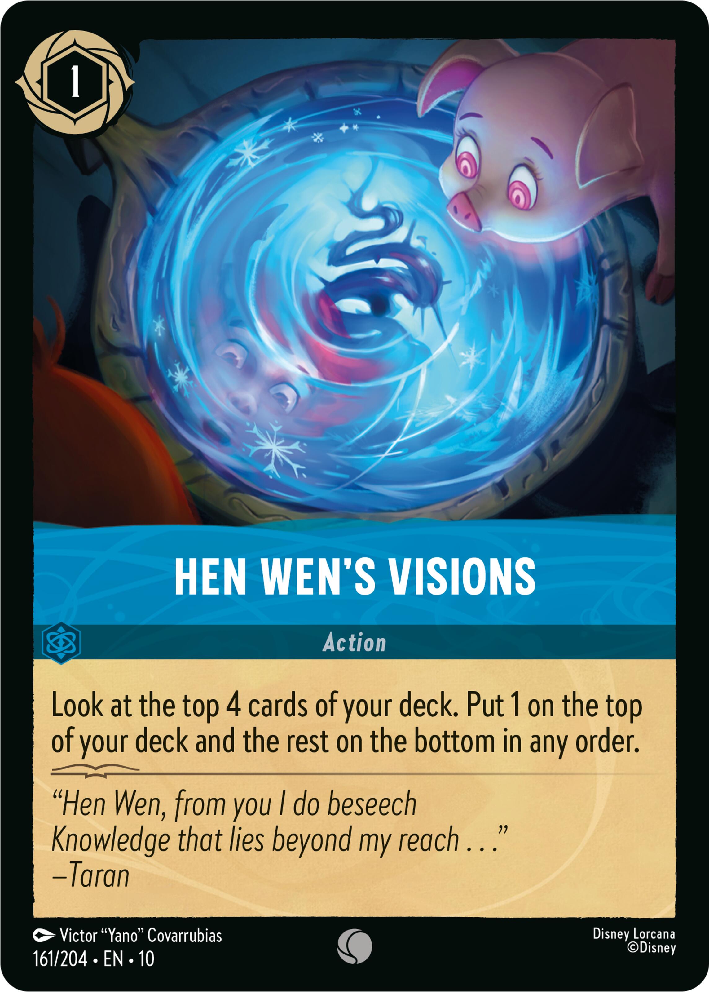 Image of Hen Wen's Visions (161/204) [Whispers in the Well]