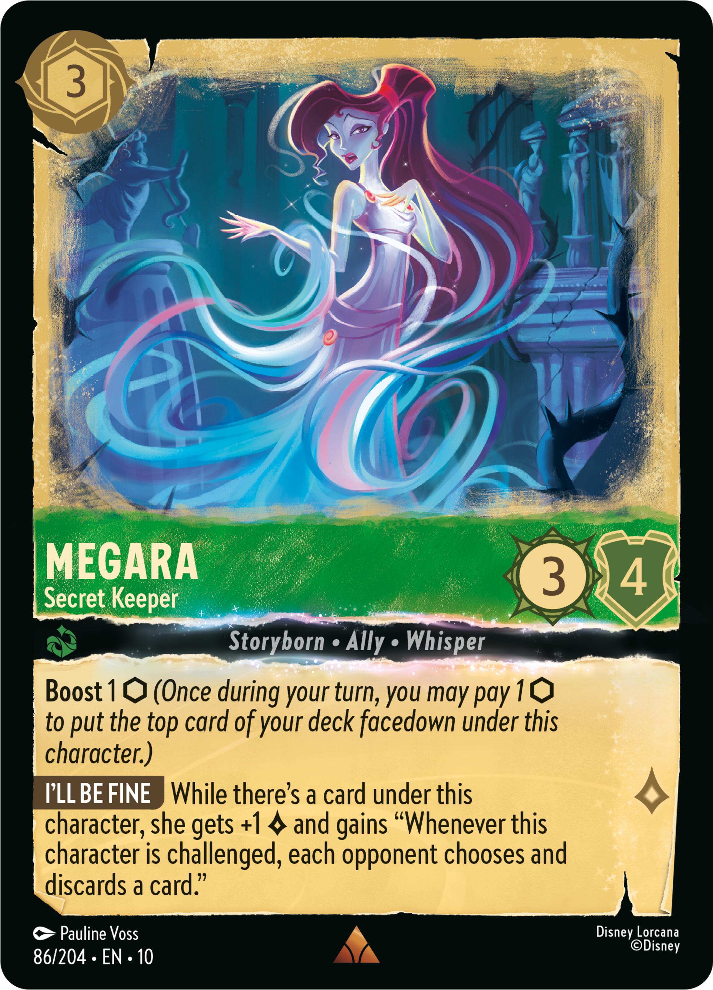 Image of Megara - Secret Keeper (86/204) [Whispers in the Well]