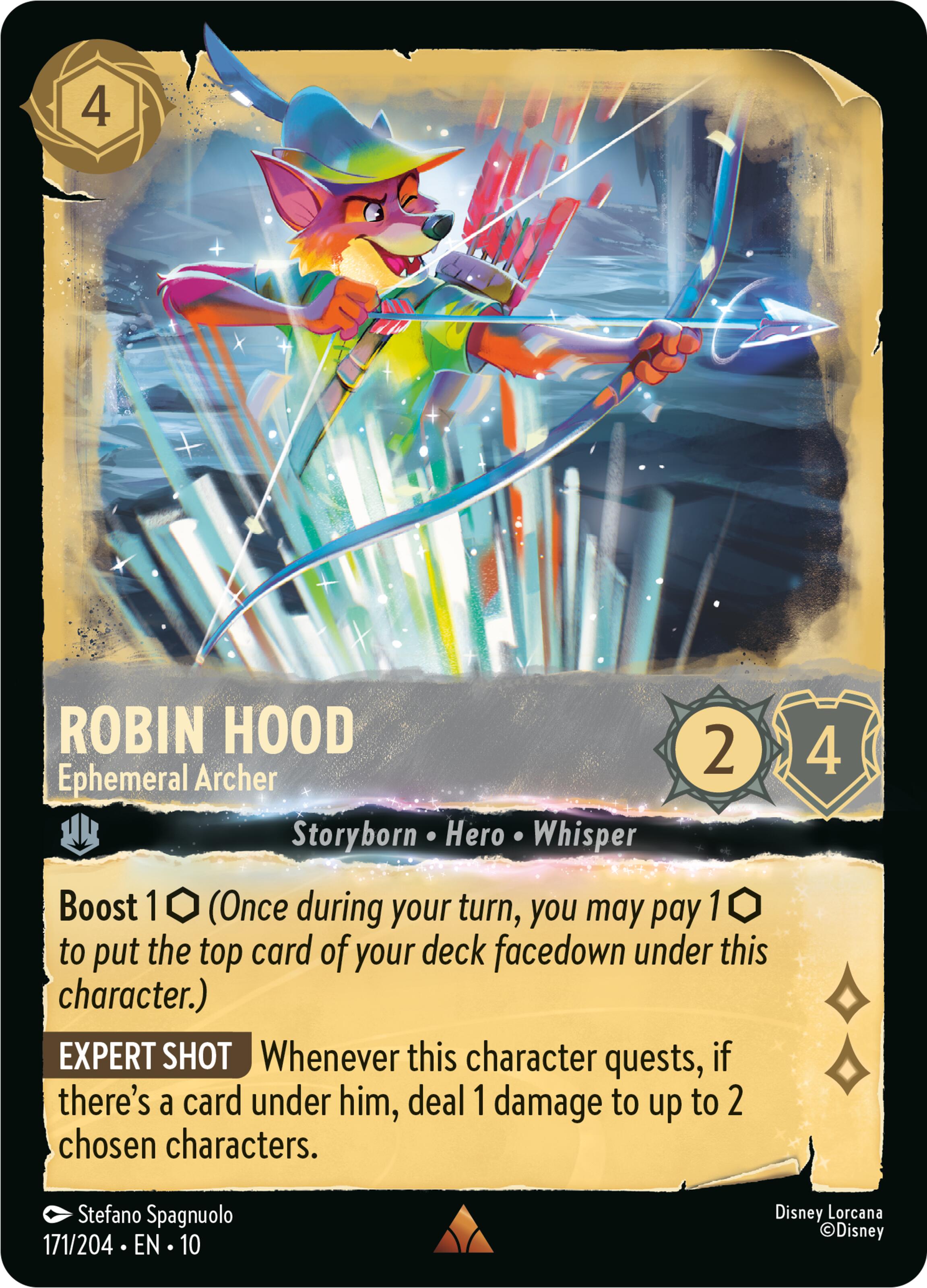 Image of Robin Hood - Ephemeral Archer (171/204) [Whispers in the Well]
