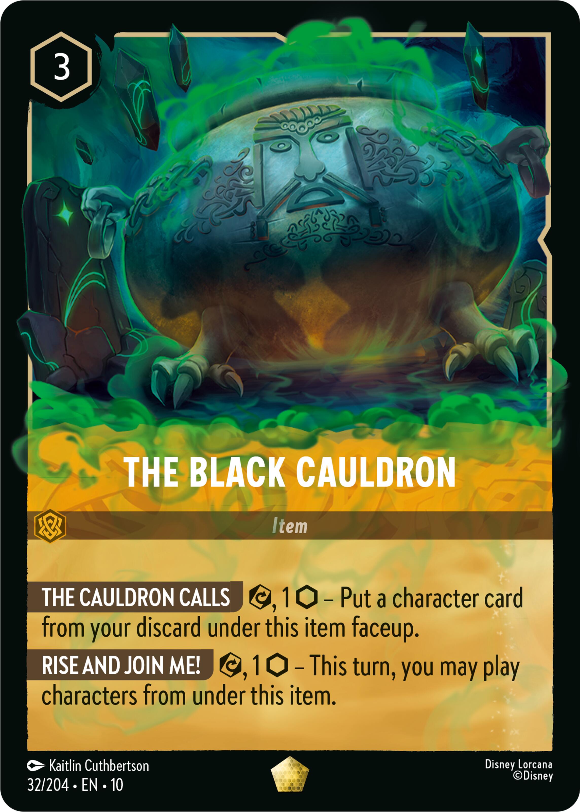 Image of The Black Cauldron (32/204) [Whispers in the Well]