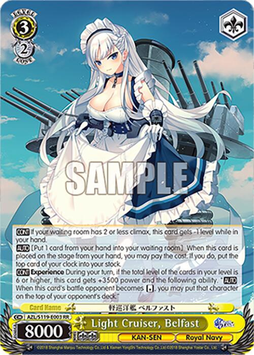 Image of Light Cruiser, Belfast (AZL/S119-E003 RR) [Azur Lane Vol. 2]