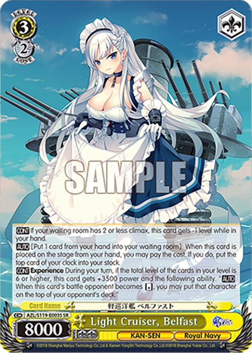 Image of Light Cruiser, Belfast (AZL/S119-E003S SR) [Azur Lane Vol. 2]