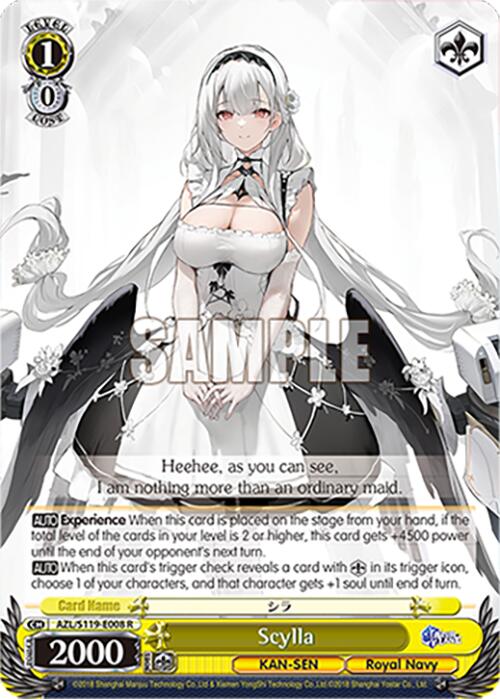 Image of Scylla (AZL/S119-E008 R) [Azur Lane Vol. 2]