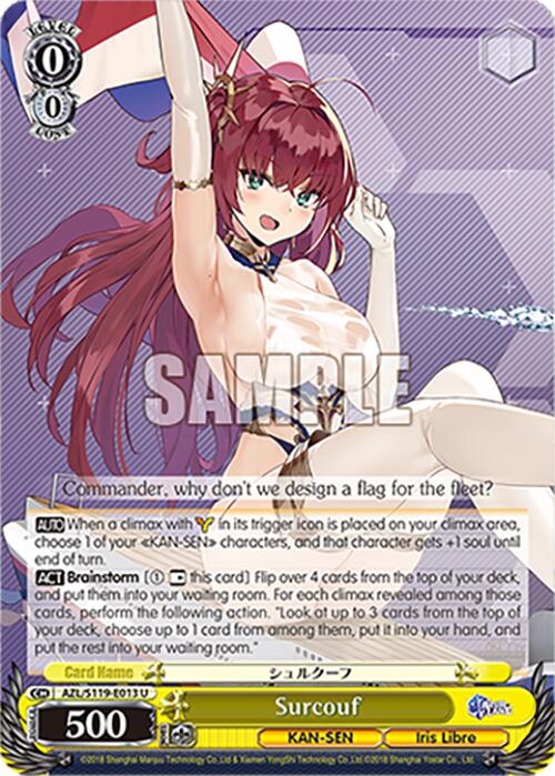 Image of Surcouf (AZL/S119-E013 U) [Azur Lane Vol. 2]