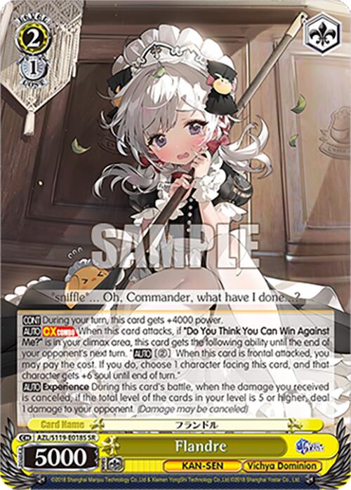 Image of Flandre (AZL/S119-E018S SR) [Azur Lane Vol. 2]