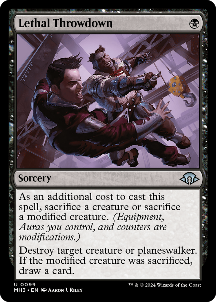 Image of Lethal Throwdown [Modern Horizons 3]