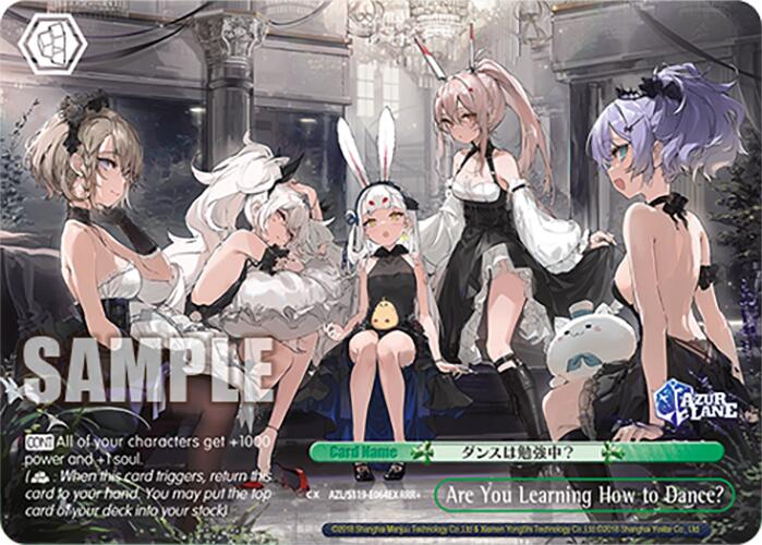 Image of Are You Learning How to Dance? (AZL/S119-E064EX RRR+) [Azur Lane Vol. 2]