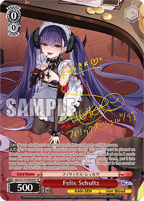 Image of Felix Schultz (AZL/S119-E069SP SP) [Azur Lane Vol. 2]
