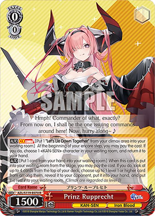 Image of Prinz Rupprecht (AZL/S119-E070 R) [Azur Lane Vol. 2]