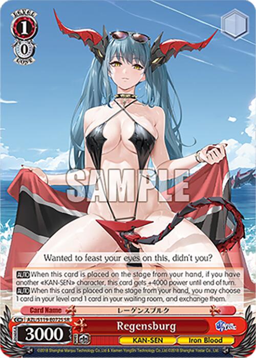 Image of Regensburg (AZL/S119-E072S SR) [Azur Lane Vol. 2]
