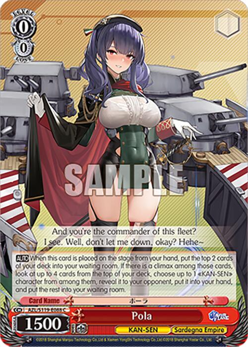 Image of Pola (AZL/S119-E088 C) [Azur Lane Vol. 2]