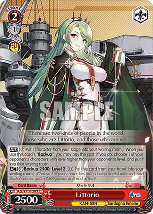 Image of Littorio (AZL/S119-E091 C) [Azur Lane Vol. 2]
