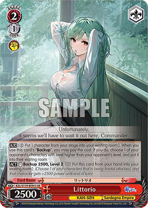 Image of Littorio (AZL/S119-E091S SR) [Azur Lane Vol. 2]