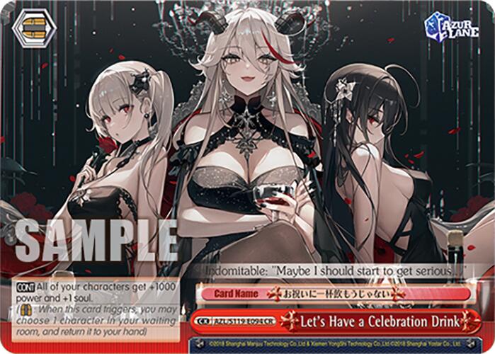 Image of Let's Have a Celebration Drink (AZL/S119-E094 CR) [Azur Lane Vol. 2]
