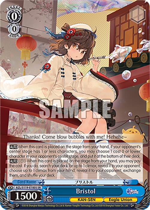 Image of Bristol (AZL/S119-E100S SR) [Azur Lane Vol. 2]