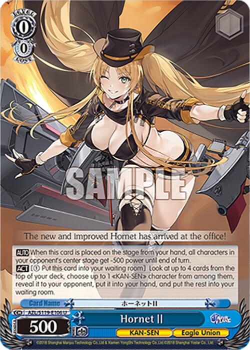 Image of HornetII (AZL/S119-E106 U) [Azur Lane Vol. 2]