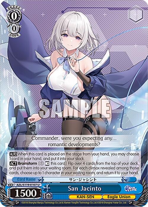 Image of San Jacinto (AZL/S119-E107 U) [Azur Lane Vol. 2]