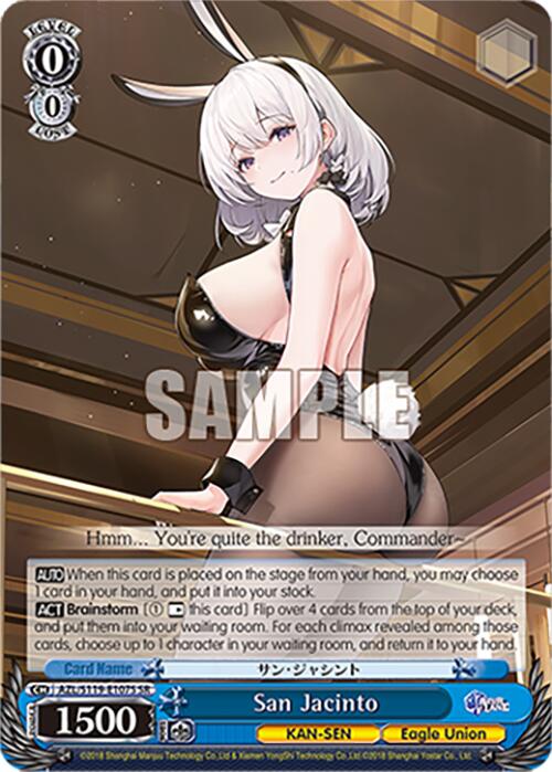 Image of San Jacinto (AZL/S119-E107S SR) [Azur Lane Vol. 2]