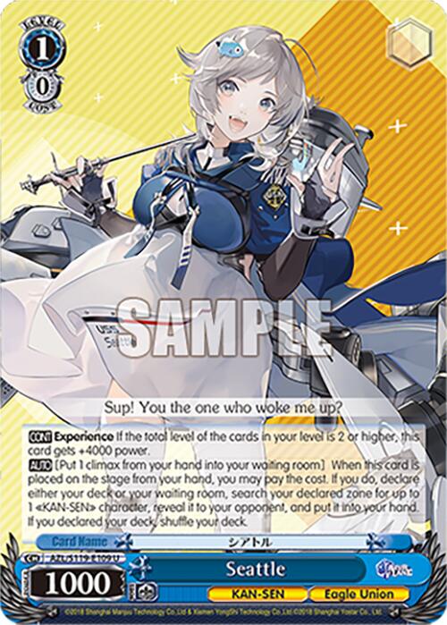 Image of Seattle (AZL/S119-E109 U) [Azur Lane Vol. 2]