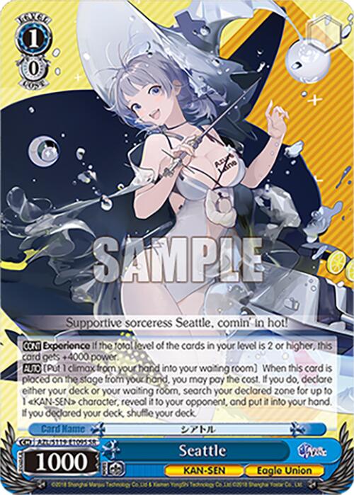 Image of Seattle (AZL/S119-E109S SR) [Azur Lane Vol. 2]