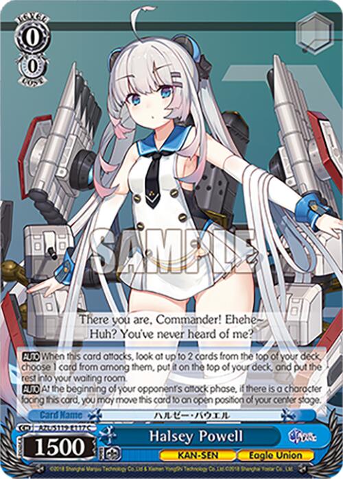 Image of Halsey Powell (AZL/S119-E117 C) [Azur Lane Vol. 2]