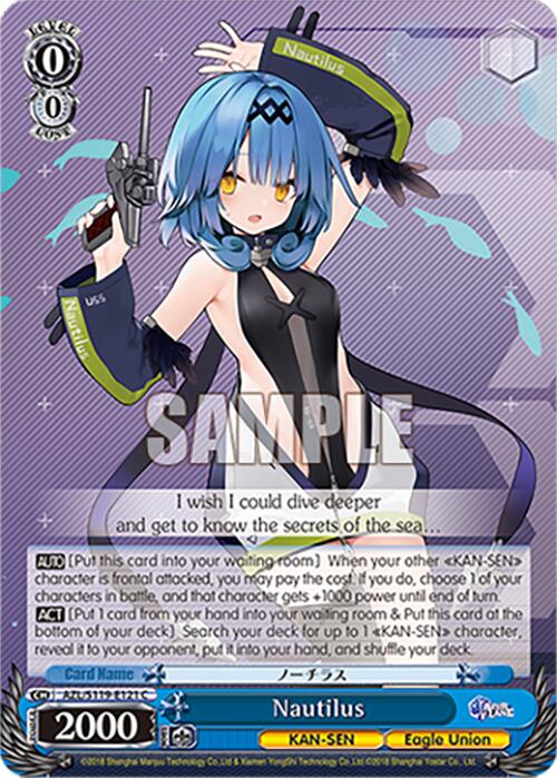 Image of Nautilus (AZL/S119-E121 C) [Azur Lane Vol. 2]