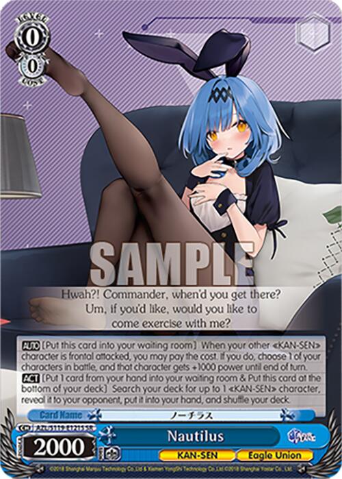 Image of Nautilus (AZL/S119-E121S SR) [Azur Lane Vol. 2]