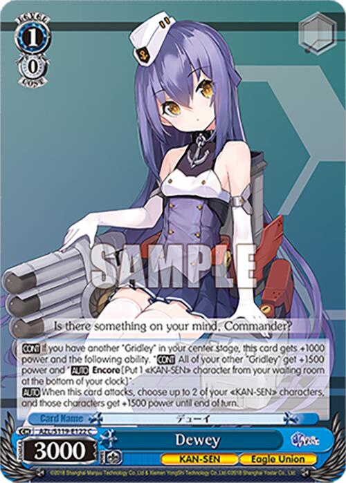 Image of Dewey (AZL/S119-E122 C) [Azur Lane Vol. 2]