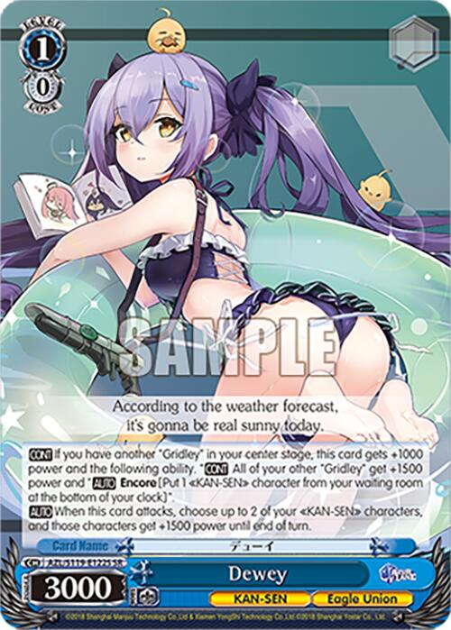Image of Dewey (AZL/S119-E122S SR) [Azur Lane Vol. 2]