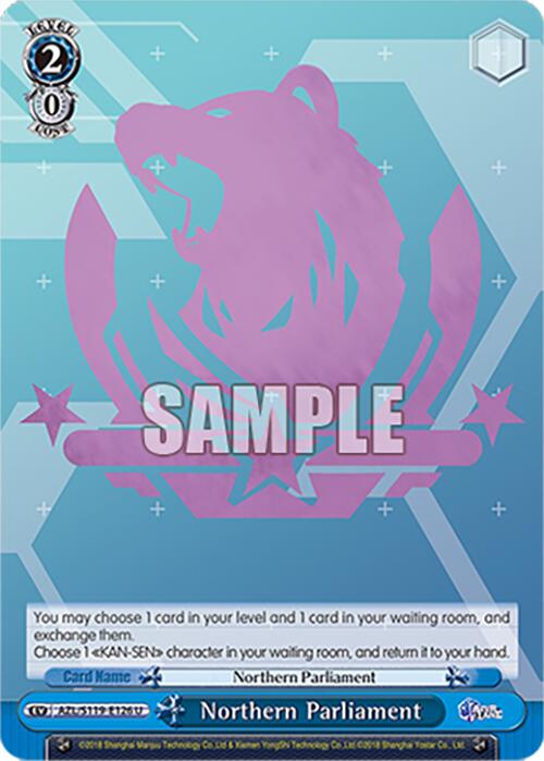 Image of Northern Parliament (AZL/S119-E126 U) [Azur Lane Vol. 2]
