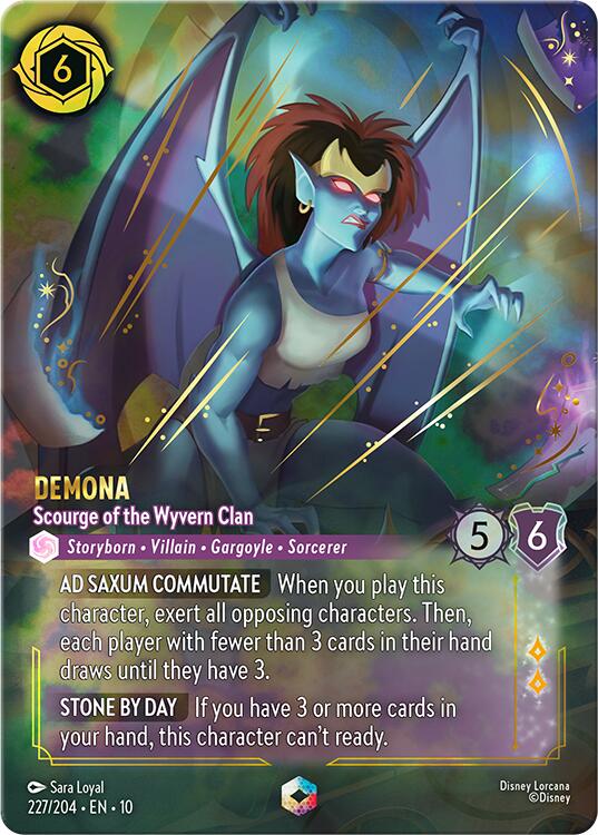 Image of Demona - Scourge of the Wyvern Clan (Enchanted) (227/204) [Whispers in the Well]