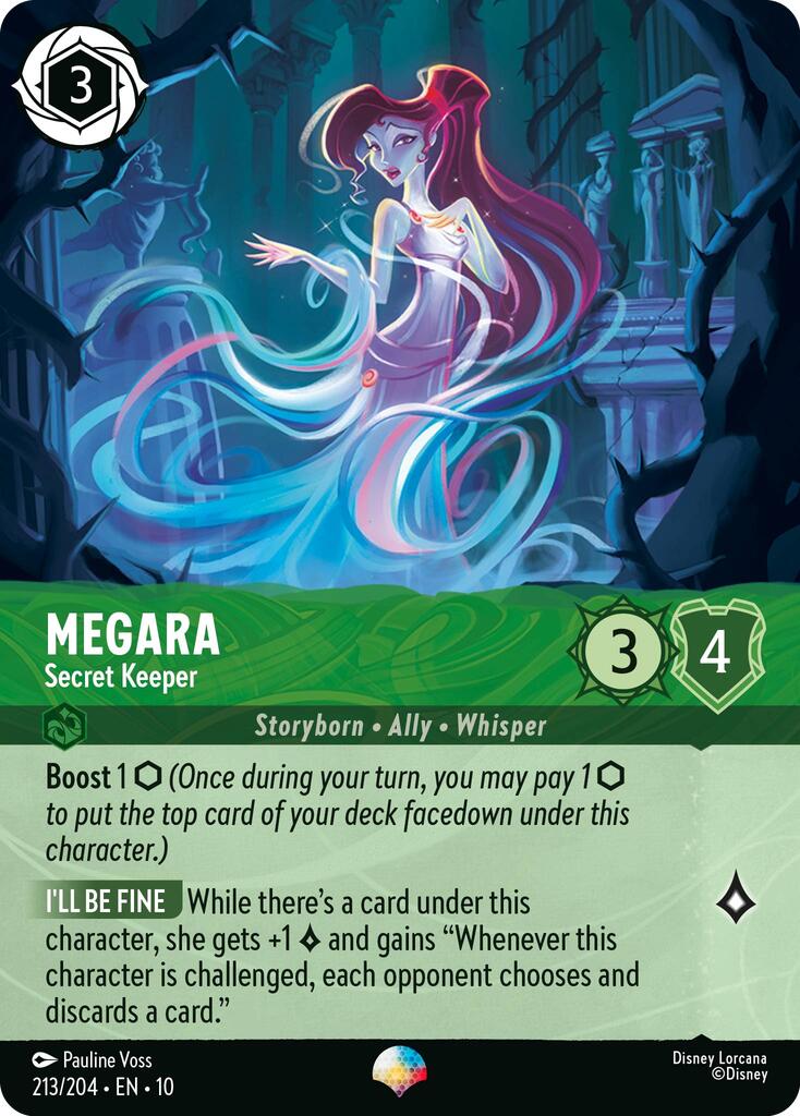 Image of Megara - Secret Keeper (Epic) (213/204) [Whispers in the Well]