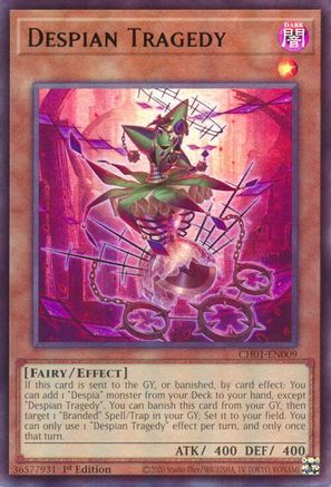 Image of Despian Tragedy [CH01-EN009] Ultra Rare