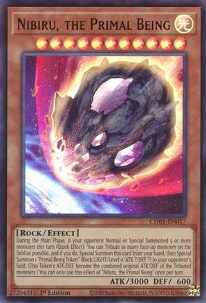 Image of Nibiru, the Primal Being [CH01-EN017] Ultra Rare