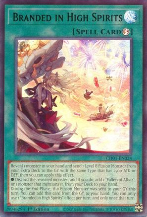 Image of Branded in High Spirits [CH01-EN024] Ultra Rare