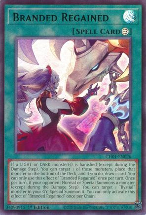 Image of Branded Regained [CH01-EN026] Ultra Rare