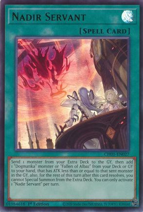 Image of Nadir Servant [CH01-EN027] Ultra Rare