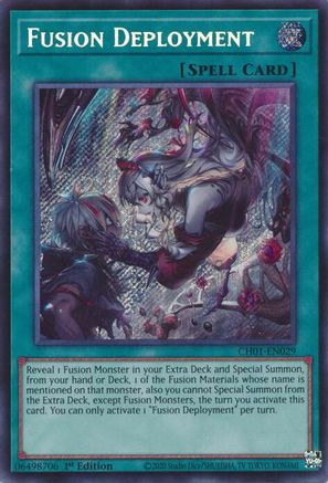Image of Fusion Deployment (Secret Rare) [CH01-EN029] Secret Rare