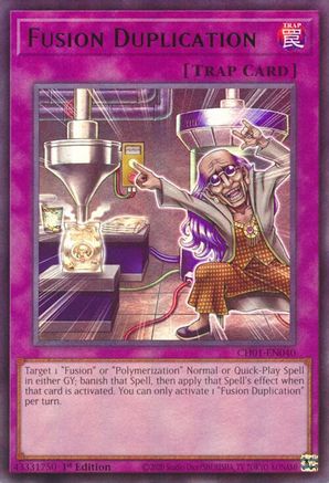 Image of Fusion Duplication [CH01-EN040] Ultra Rare