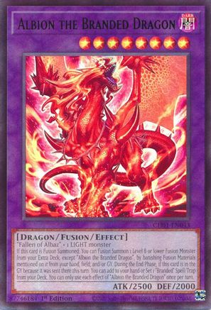 Image of Albion the Branded Dragon [CH01-EN043] Ultra Rare