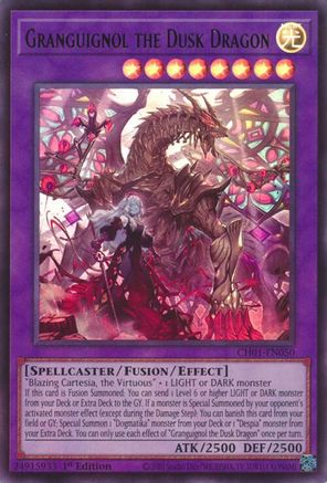 Image of Granguignol the Dusk Dragon [CH01-EN050] Ultra Rare