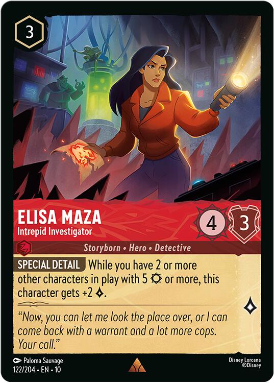 Image of Elisa Maza - Intrepid Investigator (122/204) [Whispers in the Well]